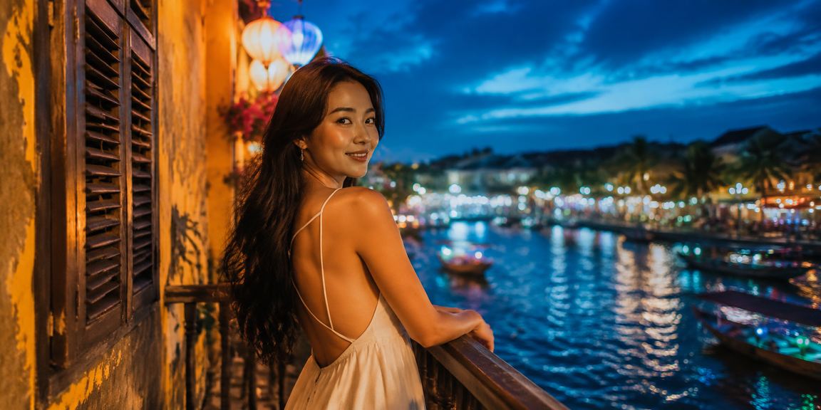 Ánh đèn neon lung linh tại Hội An khi người chơi nhận thưởng đăng ký g18